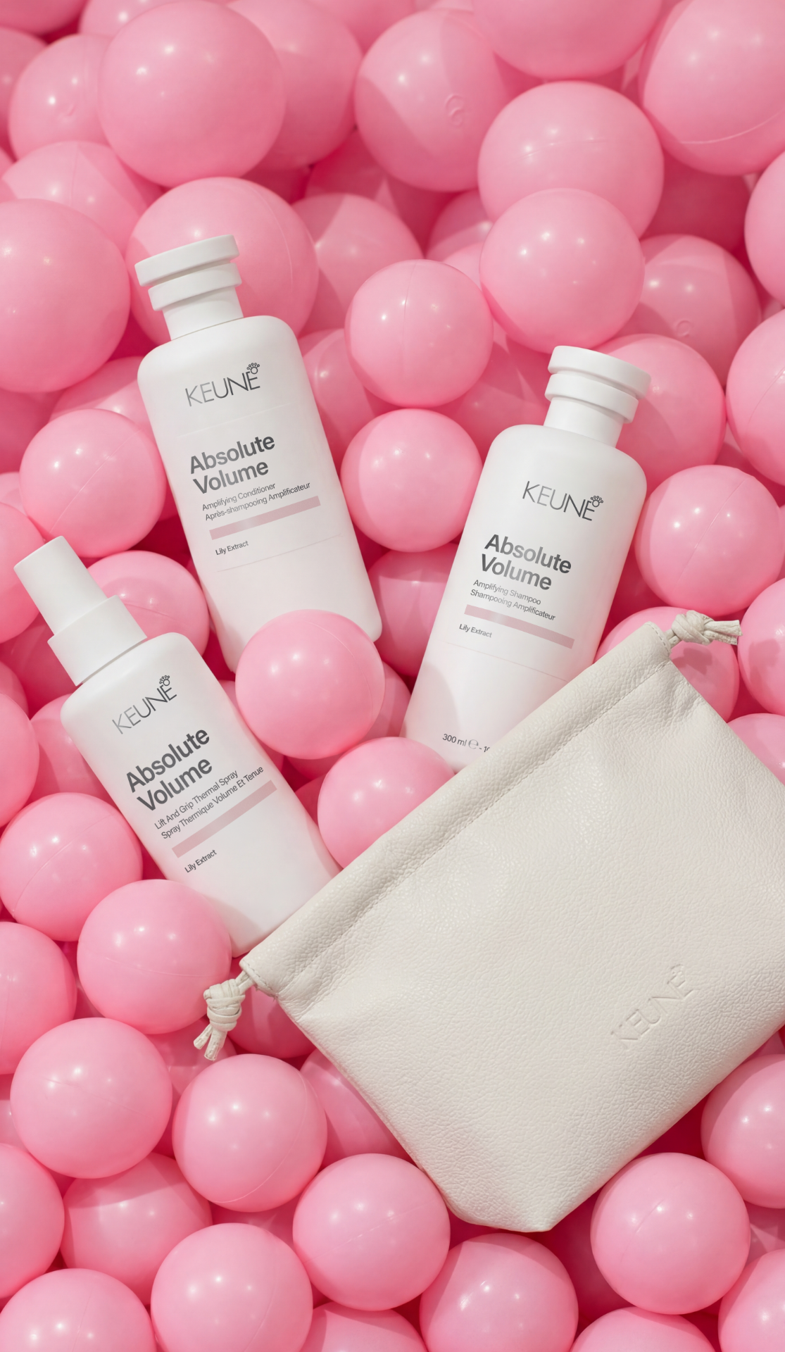 Keune Absolute Volume Shampoo: Erhöht Volumen und Dicke für dein dünnes Haar. Genieße fülligeres Haar mit leichter Formel. Ideal für feine Haarpflege.