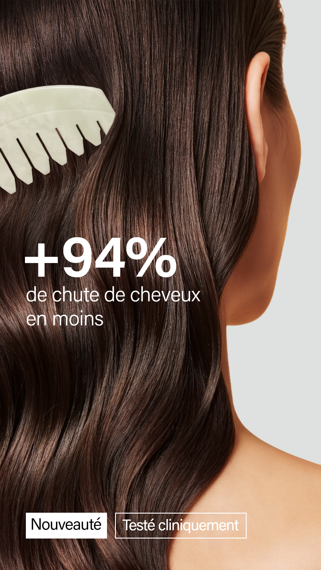 Coffret e produits de soins capillaires pour des cheveux forts