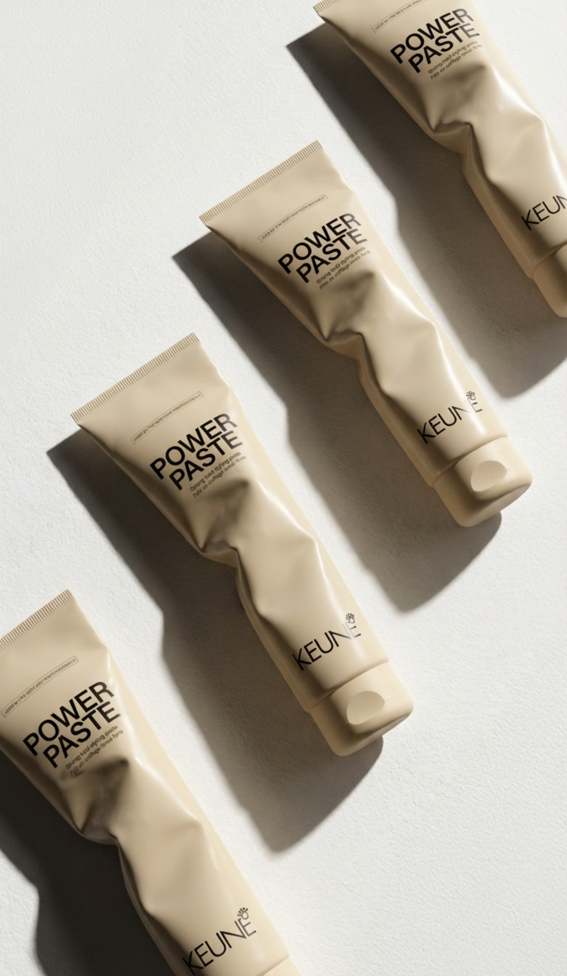Man styling short hair with Keune Power Paste Limited Time Offer Save 25%