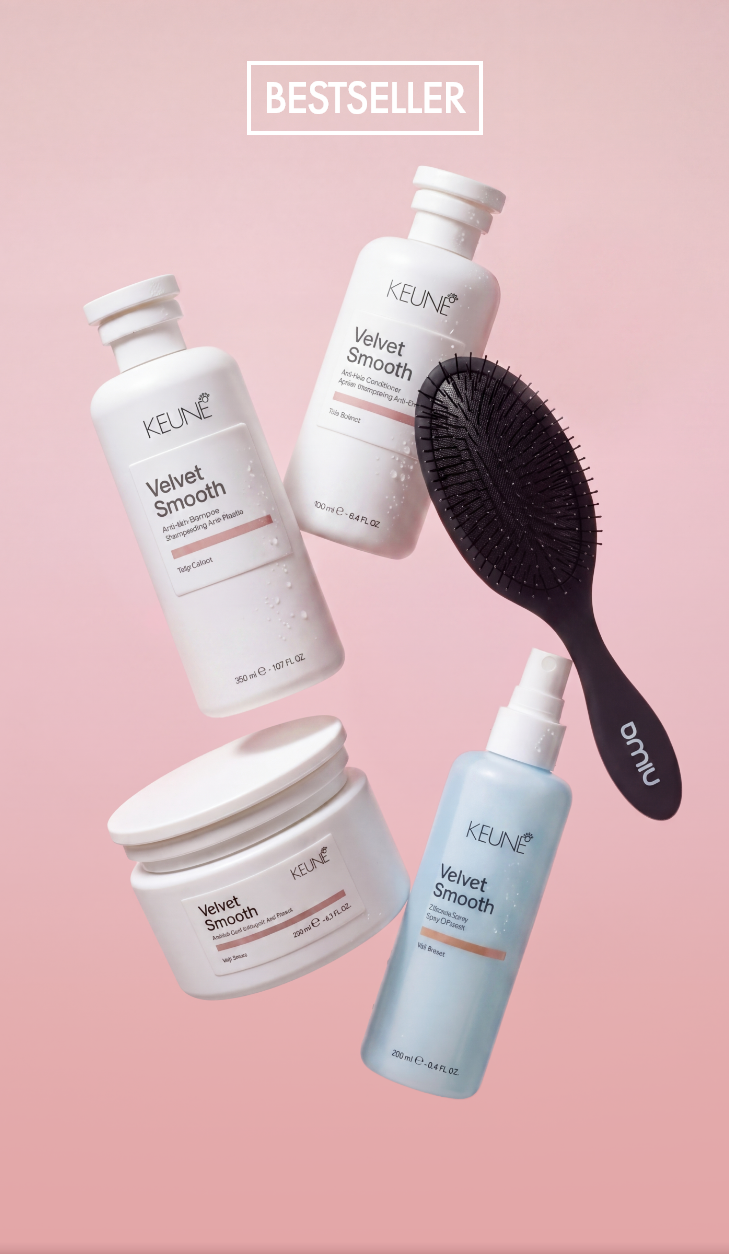  les Smooth Control Set de Keune  pour des cheveux lisses et soyeux